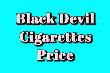 Black Devil Cigarettes Price in Pakistan